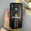 قاب گوشی Galaxy A10S سامسونگ سیلیکونی Solid فانتزی چاپی محافظ لنزدار درجه یک طرح FERRARI مشکی کد 68272