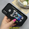 قاب گوشی Galaxy A10S سامسونگ سیلیکونی Solid فانتزی چاپی محافظ لنزدار درجه یک طرح سگ بولداگ مشکی کد 68280