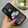 قاب گوشی Galaxy A11 / Galaxy M11 سامسونگ سیلیکونی Solid فانتزی چاپی محافظ لنزدار درجه یک طرح نایکی Nike مشکی کد 68284