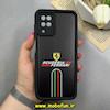 قاب گوشی Galaxy A12 / Galaxy M12 سامسونگ سیلیکونی Solid فانتزی چاپی محافظ لنزدار درجه یک طرح FERRARI مشکی کد 68321