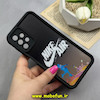 قاب گوشی Galaxy A13 4G سامسونگ سیلیکونی Solid فانتزی چاپی محافظ لنزدار درجه یک طرح نایکی Nike مشکی کد 68336