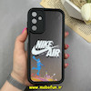 قاب گوشی Galaxy A15 سامسونگ سیلیکونی Solid فانتزی چاپی محافظ لنزدار درجه یک طرح نایکی Nike مشکی کد 68352
