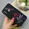 قاب گوشی Galaxy A20 / Galaxy A30 سامسونگ سیلیکونی Solid فانتزی چاپی محافظ لنزدار درجه یک طرح adidas مشکی کد 68389