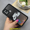 قاب گوشی Galaxy A21S سامسونگ سیلیکونی Solid فانتزی چاپی محافظ لنزدار درجه یک طرح نایکی Nike مشکی کد 68427