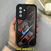 قاب گوشی Galaxy A26 سامسونگ سیلیکونی Solid فانتزی چاپی محافظ لنزدار درجه یک طرح نایکی Nike مشکی کد 68449