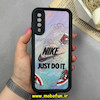 قاب گوشی Galaxy A30S / Galaxy A50S / Galaxy A50 سامسونگ سیلیکونی Solid فانتزی چاپی محافظ لنزدار درجه یک طرح نایکی Nike مشکی کد 68480