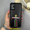 قاب گوشی Galaxy A31 سامسونگ سیلیکونی Solid فانتزی چاپی محافظ لنزدار درجه یک طرح FERRARI مشکی کد 68484