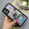 قاب گوشی Galaxy A31 سامسونگ سیلیکونی Solid فانتزی چاپی محافظ لنزدار درجه یک طرح نایکی Nike مشکی کد 68490