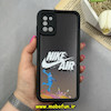 قاب گوشی Galaxy A31 سامسونگ سیلیکونی Solid فانتزی چاپی محافظ لنزدار درجه یک طرح نایکی Nike مشکی کد 68503