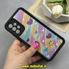 قاب گوشی Galaxy A32 4G سامسونگ سیلیکونی Solid فانتزی چاپی محافظ لنزدار درجه یک طرح قلب مشکی کد 68509