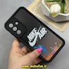 قاب گوشی Galaxy A36 سامسونگ سیلیکونی Solid فانتزی چاپی محافظ لنزدار درجه یک طرح نایکی Nike مشکی کد 68525