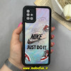 قاب گوشی Galaxy A51 سامسونگ سیلیکونی Solid فانتزی چاپی محافظ لنزدار درجه یک طرح نایکی Nike مشکی کد 68546