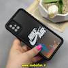 قاب گوشی Galaxy A51 سامسونگ سیلیکونی Solid فانتزی چاپی محافظ لنزدار درجه یک طرح نایکی Nike مشکی کد 68562