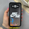 قاب گوشی Galaxy J2 Prime / Galaxy Grand Prime Plus سامسونگ سیلیکونی Solid فانتزی چاپی محافظ لنزدار درجه یک طرح نایکی Nike مشکی کد 68600