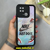 قاب گوشی Redmi 10C / Redmi 10 Power / Poco C40 شیائومی سیلیکونی Solid فانتزی چاپی محافظ لنزدار درجه یک طرح نایکی Nike مشکی کد 68629