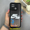 قاب گوشی Redmi 10C / Redmi 10 Power / Poco C40 شیائومی سیلیکونی Solid فانتزی چاپی محافظ لنزدار درجه یک طرح نایکی Nike مشکی کد 68632