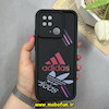 قاب گوشی Redmi 10C / Redmi 10 Power / Poco C40 شیائومی سیلیکونی Solid فانتزی چاپی محافظ لنزدار درجه یک طرح adidas مشکی کد 68640