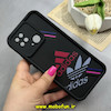 قاب گوشی Redmi 10C / Redmi 10 Power / Poco C40 شیائومی سیلیکونی Solid فانتزی چاپی محافظ لنزدار درجه یک طرح adidas مشکی کد 68640