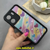 قاب گوشی Redmi 13C / Poco C65 شیائومی سیلیکونی Solid فانتزی چاپی محافظ لنزدار درجه یک طرح قلب مشکی کد 68668