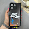 قاب گوشی Redmi 13C / Poco C65 شیائومی سیلیکونی Solid فانتزی چاپی محافظ لنزدار درجه یک طرح نایکی Nike مشکی کد 68671