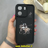 قاب گوشی Redmi 13C / Poco C65 شیائومی سیلیکونی Solid فانتزی چاپی محافظ لنزدار درجه یک طرح POLO مشکی کد 68673