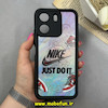قاب گوشی Redmi 13C / Poco C65 شیائومی سیلیکونی Solid فانتزی چاپی محافظ لنزدار درجه یک طرح نایکی Nike مشکی کد 68679