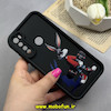 قاب گوشی Redmi Note 8 / Redmi Note 8 2021 شیائومی سیلیکونی Solid فانتزی چاپی محافظ لنزدار درجه یک طرح خرگوش مشکی کد 68704