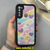 قاب گوشی Redmi Note 8 / Redmi Note 8 2021 شیائومی سیلیکونی Solid فانتزی چاپی محافظ لنزدار درجه یک طرح قلب مشکی کد 68707