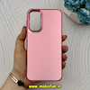 قاب گوشی Galaxy A15 سامسونگ اورجینال SO COOL سوکول لنز کرومی براق صورتی کد 68057