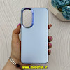 قاب گوشی Galaxy A35 سامسونگ اورجینال SO COOL سوکول لنز کرومی براق آبی کد 68094