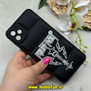 قاب گوشی Galaxy A04E سامسونگ سیلیکون ژله ای پافر PC فانتزی زیر بسته محافظ لنز دار طرح PHILIPP PLEIN مشکی کد 68985