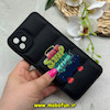 قاب گوشی Galaxy A04E سامسونگ سیلیکون ژله ای پافر PC فانتزی زیر بسته محافظ لنز دار طرح فانتزی مشکی کد 68986