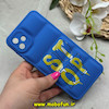 قاب گوشی Galaxy A04E سامسونگ سیلیکون ژله ای پافر PC فانتزی زیر بسته محافظ لنز دار طرح STOP آبی کد 68994