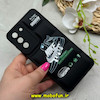 قاب گوشی Galaxy S21 FE سامسونگ سیلیکون ژله ای پافر PC فانتزی زیر بسته محافظ لنز دار طرح NIKE مشکی کد 69162
