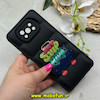 قاب گوشی Poco X3 / Poco X3 Pro شیائومی سیلیکون ژله ای پافر PC فانتزی زیر بسته محافظ لنز دار طرح فانتزی مشکی کد 69054