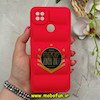 قاب گوشی Redmi 9C / Redmi 10A / Poco C3 شیائومی سیلیکون ژله ای پافر PC فانتزی زیر بسته محافظ لنز دار طرح NY قرمز کد 69064
