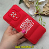 قاب گوشی Redmi Note 9S / Redmi Note 9 Pro شیائومی سیلیکون ژله ای پافر PC فانتزی زیر بسته محافظ لنز دار طرح FEELIN GREAT قرمز کد 69091