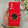 قاب گوشی Xiaomi 13 Lite شیائومی سیلیکون ژله ای پافر PC فانتزی زیر بسته محافظ لنز دار طرح NY قرمز کد 69165