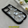 قاب گوشی iPhone 12 Pro Max آیفون گوش دار فانتزی شفاف طلقی HARD طرح پاندا کیوت کد 69278