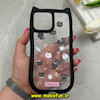 قاب گوشی iPhone 13 Pro Max آیفون گوش دار فانتزی شفاف طلقی HARD طرح گربه کیوت کد 69320