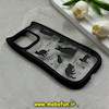 قاب گوشی iPhone 15 Pro Max آیفون گوش دار فانتزی شفاف طلقی HARD طرح گربه کیوت کد 69360