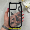 قاب گوشی iPhone 15 Pro Max آیفون گوش دار فانتزی شفاف طلقی HARD طرح گربه کیوت کد 69360