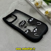 قاب گوشی iPhone 15 آیفون گوش دار فانتزی شفاف طلقی HARD طرح گربه کیوت کد 69331