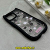 قاب گوشی iPhone 15 آیفون گوش دار فانتزی شفاف طلقی HARD طرح گربه کیوت کد 69334