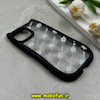 قاب گوشی iPhone 15 آیفون گوش دار فانتزی شفاف طلقی HARD طرح گربه کیوت کد 69336