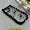 قاب گوشی iPhone 15 آیفون گوش دار فانتزی شفاف طلقی HARD طرح گربه کیوت کد 69343