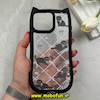 قاب گوشی iPhone 16 Pro Max آیفون گوش دار فانتزی شفاف طلقی HARD طرح گربه کیوت کد 69402