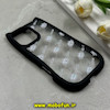 قاب گوشی iPhone 16 آیفون گوش دار فانتزی شفاف طلقی HARD طرح گربه کیوت کد 69370