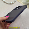 قاب گوشی iPhone 14 Pro Max آیفون پشت مات متال کیس دور سیلیکونی بنفش کد 69227