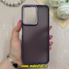 قاب گوشی Redmi Note 12 4G شیائومی پشت مات متال کیس دور سیلیکونی بنفش کد 69244